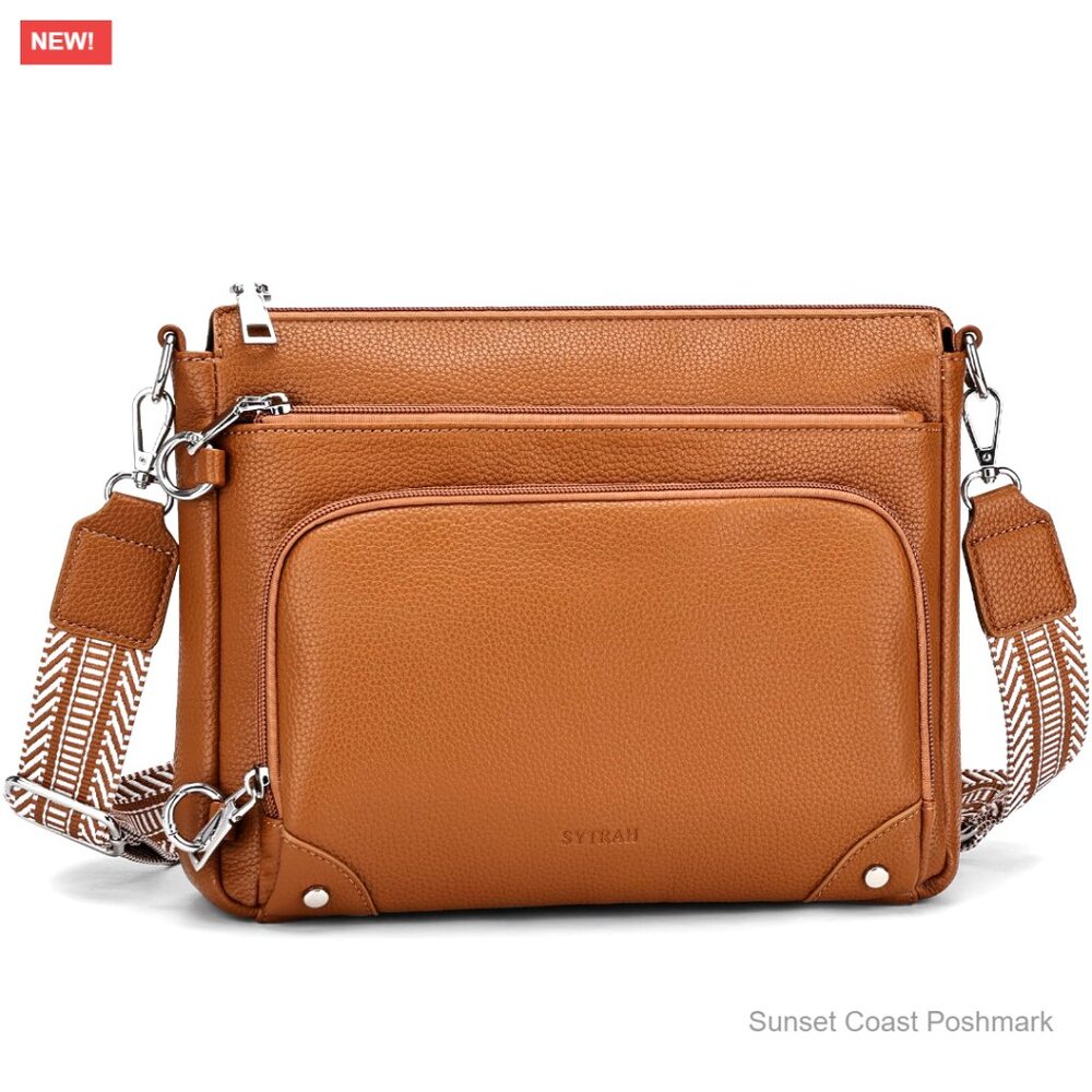 Anti-Theft Crossbody Purse with RFID Blocking Built-in Wallet Travel Secure